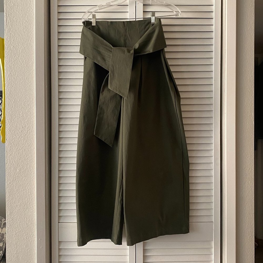 Mo:Vint Green Twill Pants